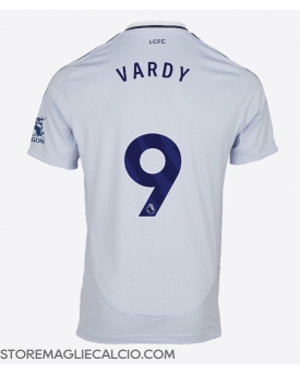 Leicester City Jamie Vardy #9 Maglia Gara Terza Repliche 2024-25 Maniche Corte